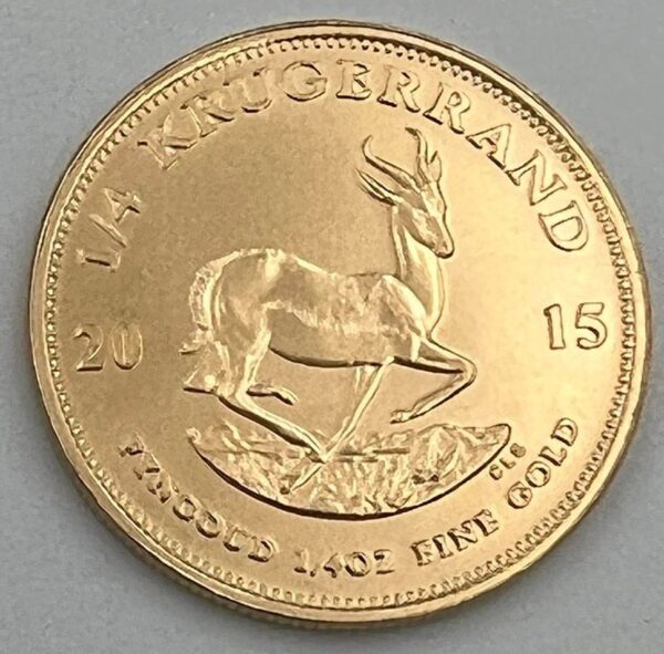 1/4 oz KRUGERRAND 2015