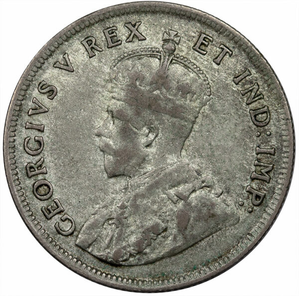 1921 1 Shilling East Africa Silver - Image 2