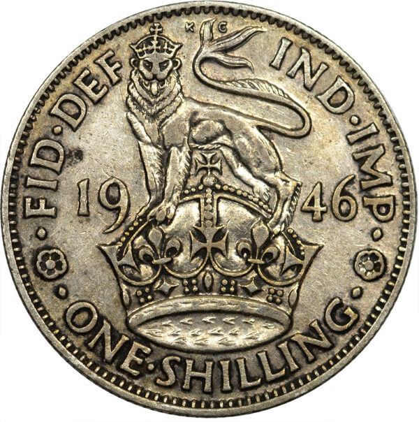 1946 1 Shilling Great Britain Silver