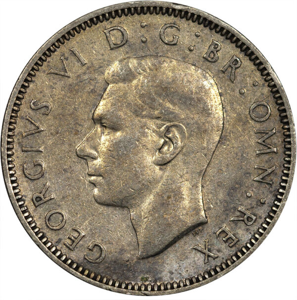1946 1 Shilling Great Britain Silver - Image 2