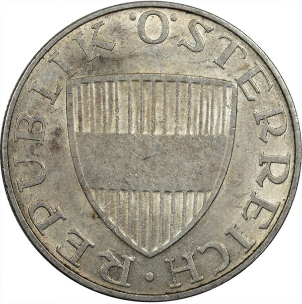 1971 10 Schilling Austria Silver UNC - Image 2