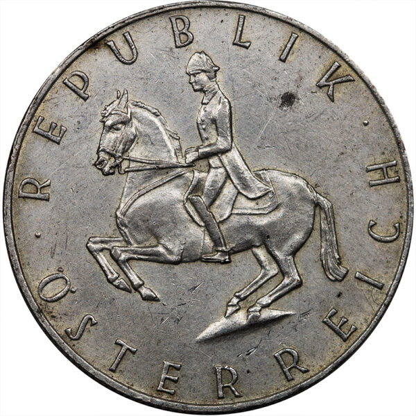 1960 5 Schilling Austria Silver - Image 2