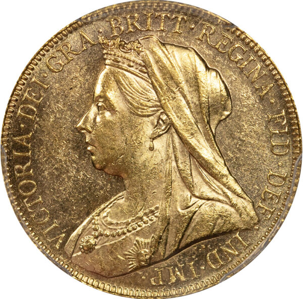 1900 Sovereign Great Britain PCGS 61 - Image 3