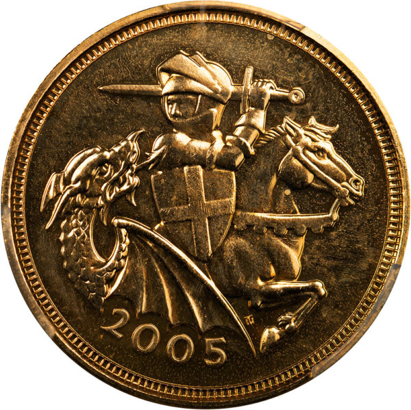 2005 Half Sovereign PCGS MS66