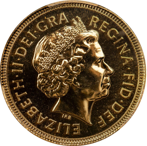 2002 Half Sovereign Great Britain PCGS 67 - Image 2