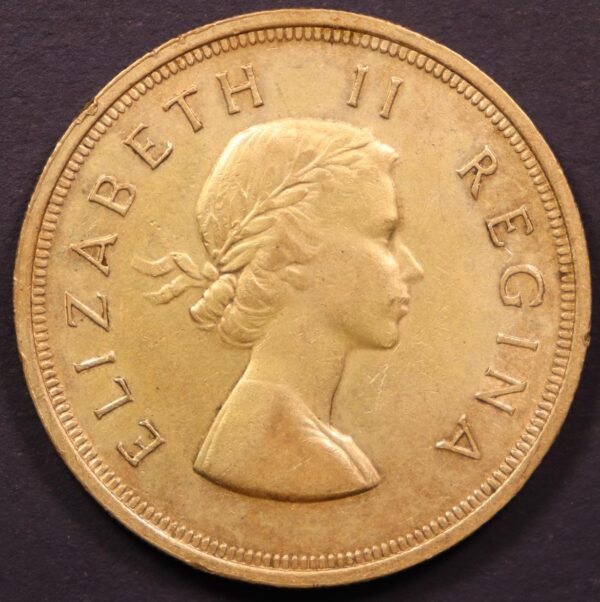 5 SHILLINGS SIOLVER SOUTH AFRICA 1953