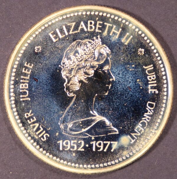 1977 1 Dollar Canada Throne of the State