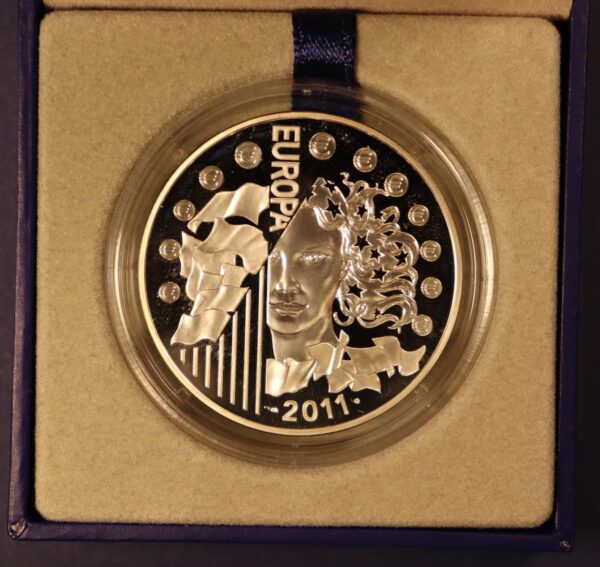 RARE 10 EURO 30TH ANNIVERSARY EUROPA 2011 No 00245 - Image 2