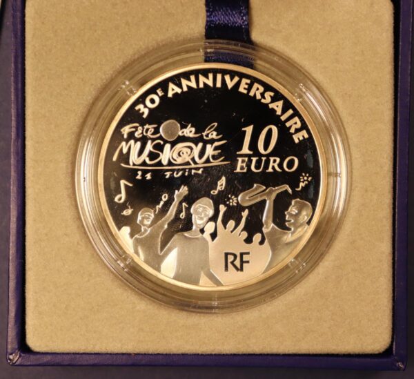 RARE 10 EURO 30TH ANNIVERSARY EUROPA 2011 No 00245