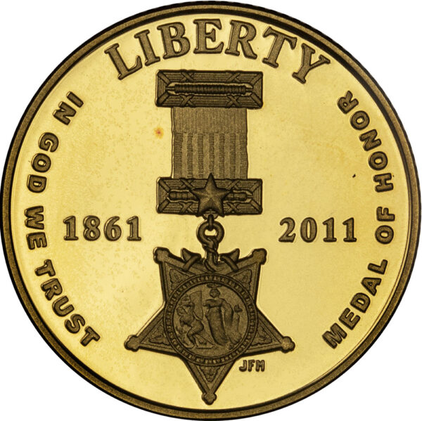 2011-W $5 Medal of Honor, DCAM (Proof) USA - Image 2