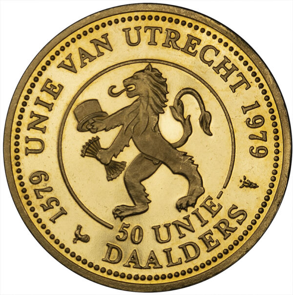 1979 50 Unie Daalders Netherlands Proof