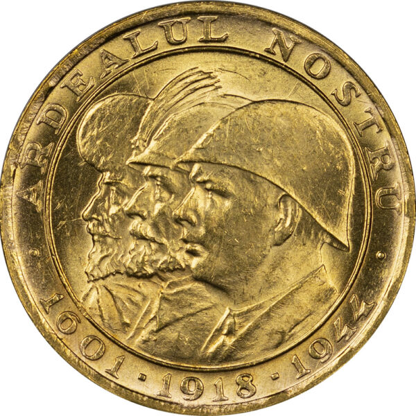 1944 20 Lei Romania UNC