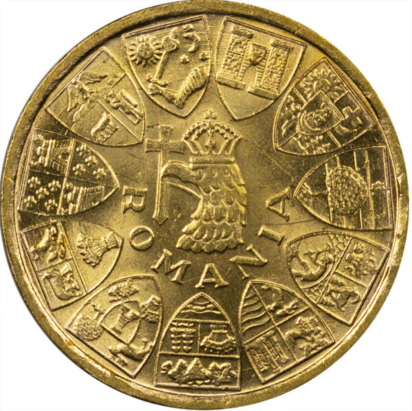 1944 20 Lei Romania UNC - Image 2