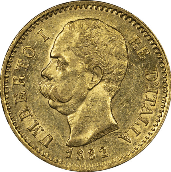 1882 20 Lire - Umberto I Italy