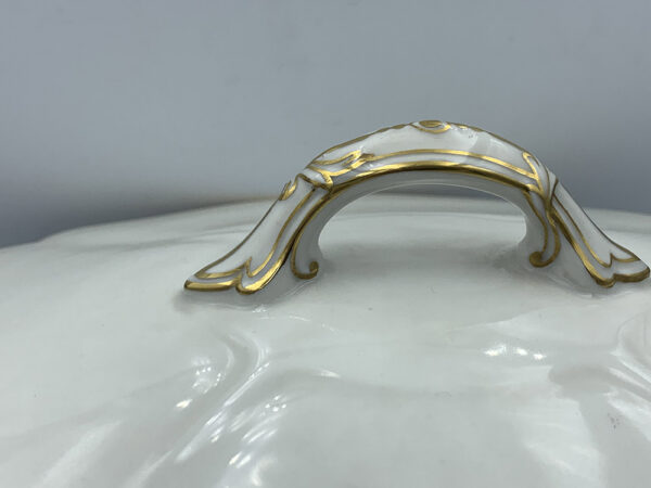 Antique Grand Dept E. Bourgeoisn Paris Porcelain Tureen Oval Dish - Image 6