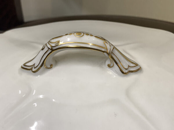 Antique Grand Dept E. Bourgeoisn Paris Porcelain Tureen Oval Dish - Image 11