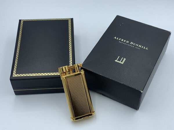 Αναπτήρας Alfred Dunhill Gold Plated Butane Table Lighter - Image 10