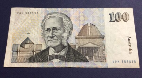 100 DOLLARS AUSTRALIA NoZDH 387838 GB2 - Image 2