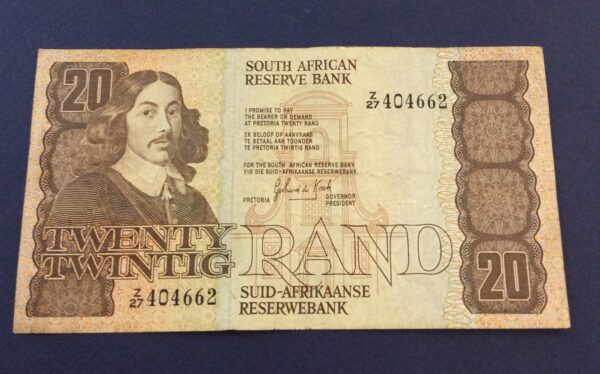 20 RAND SOUTH AFRICA No 404662 GB81