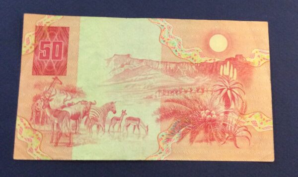 50 RAND SOUTH AFRICA No 9893000 GB92 - Image 2