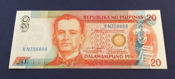 20 PISO PILIPINAS GB136