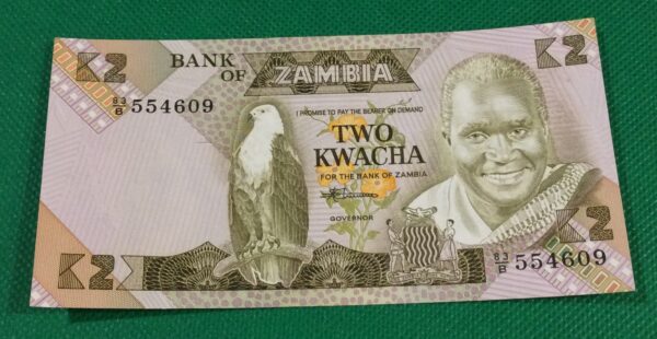 2 KWACHA ZAMBIA GB13