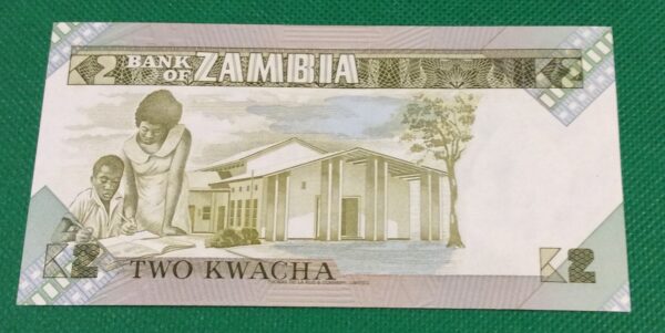 2 KWACHA ZAMBIA GB13 - Image 2