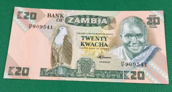 20 KWACHA ZAMBIA GB14