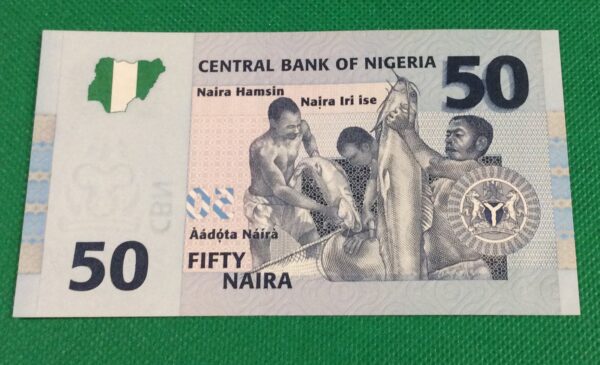 50 NAIRA NIGERIA GB15 - Image 2