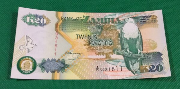 20 KWACHA ZAMBIA GB22