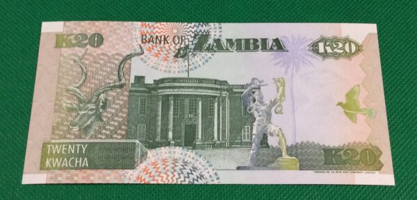 20 KWACHA ZAMBIA GB22 - Image 2