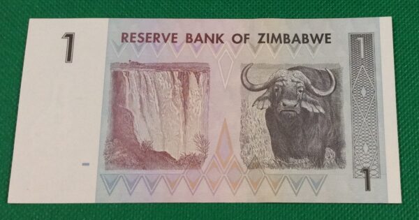 1 DOLLAR ZIMBABWE GB31 - Image 2