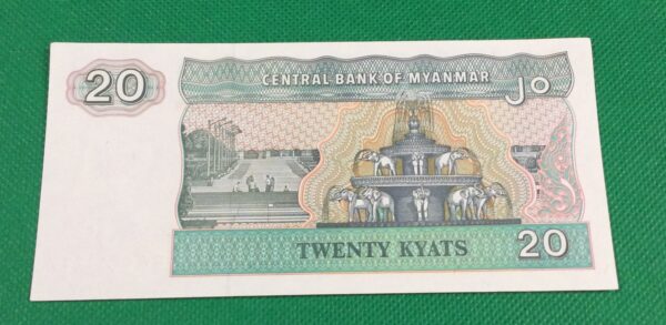 20 KYATS MYANMAR GB33