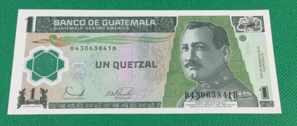 1 QUETZAL GUATEMALA GB35