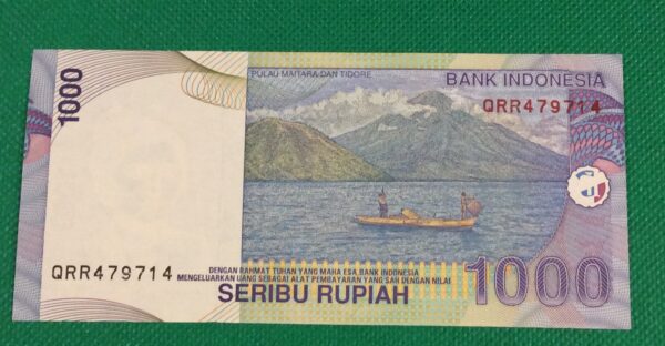 1000 RUPIAH INDONESIA GB41 - Image 2