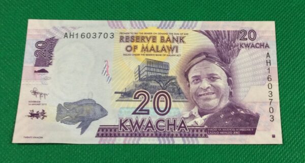 20 KWACHA MALAWI GB49