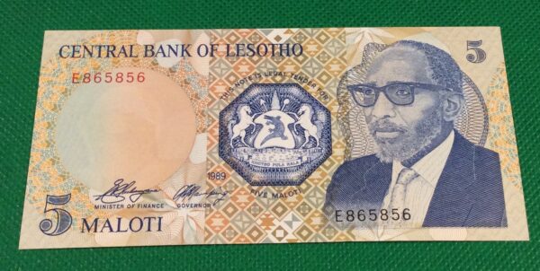 1989 5 MALOTI LESOTHO GB51