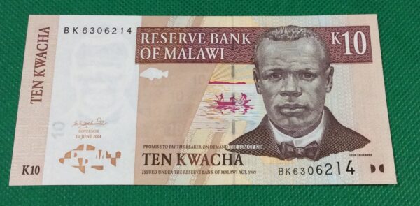 10 KWACHA MALAWI GB54