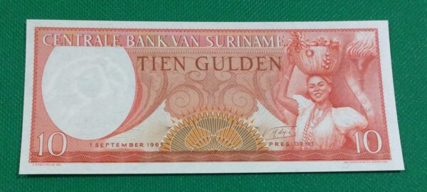 10 GULDEN SURINAME GB63