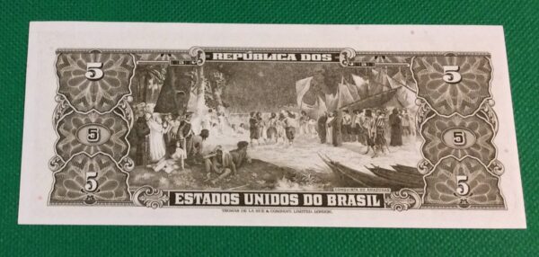 5 CRUZEIROS BRAZIL GB115 - Image 2