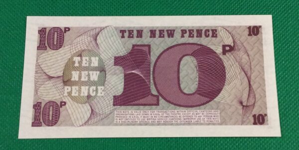 10 PENCE BRITISH ARMED FORCES GB116