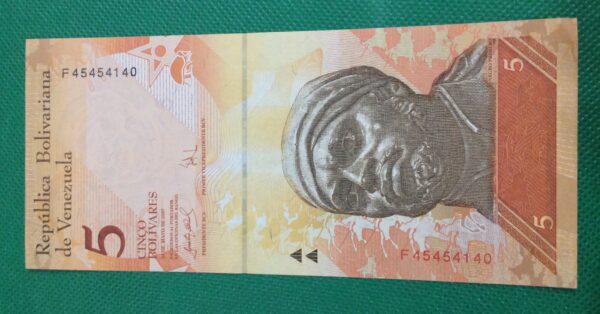 5 BOLIVARES VENEZUELA GB137 - Image 2