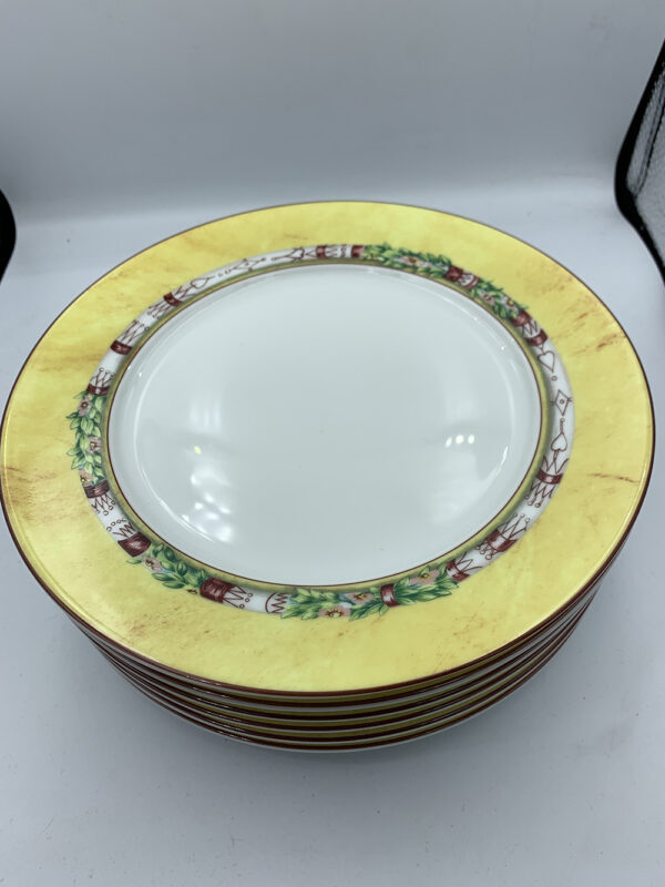 J.L. (Jean Louis) Coquet dinnerware 6 Plates - 22cm - Image 6