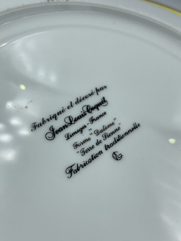 J.L. (Jean Louis) Coquet dinnerware 6 Plates - 22cm - Image 2