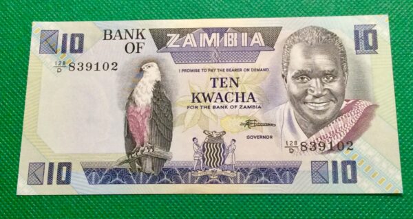 10 KWACHA ZAMBIA GB153