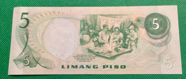 5 PISO PILIPINAS GB159 - Image 2