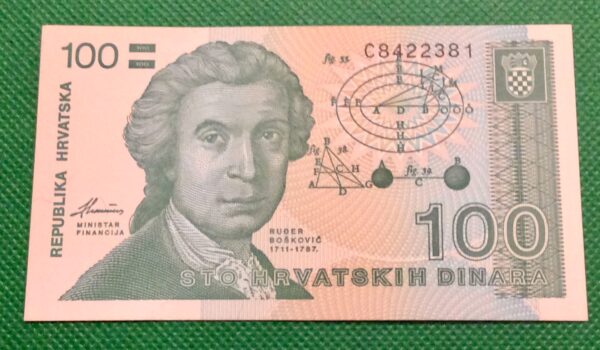 100 DINARA HRVATSKA GB162