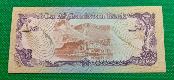 20 AFGHANIS AFGHANISTAN GB181