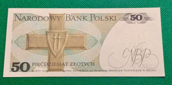 1988 50 ZLOTY POLAND GB211 - Image 2
