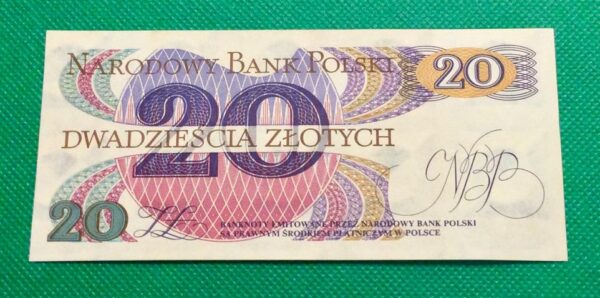 1982 20 ZLOTY POLAND GB213 - Image 2